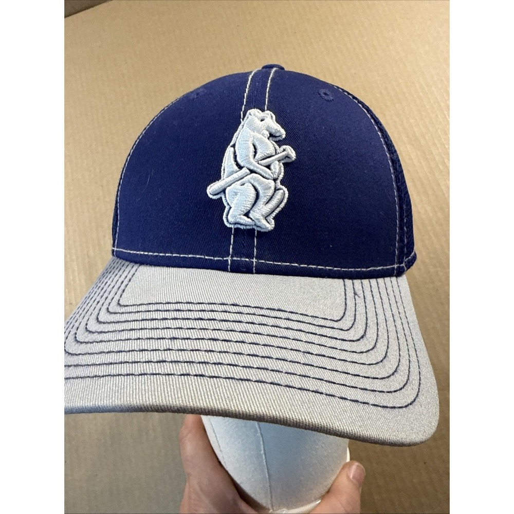 Chicago Cubs Throwback Logo New Era 39thirty Fitted Hat Sz S/M